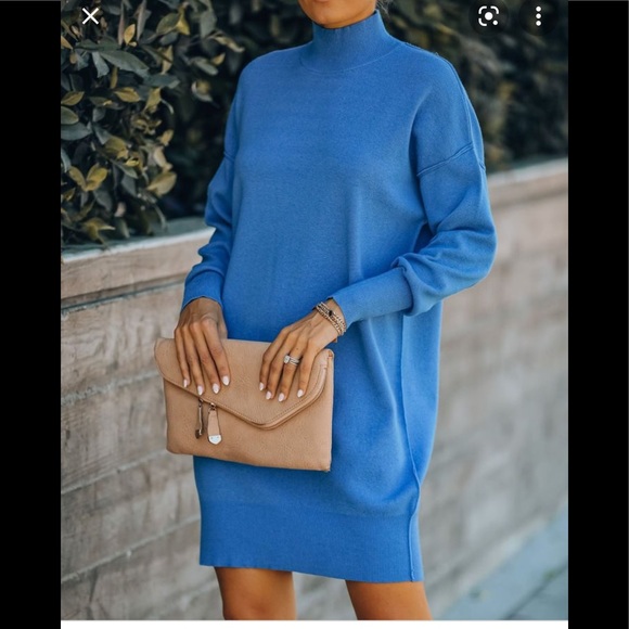 Vici Jordy turtleneck knit sweater Dress - Picture 3 of 9